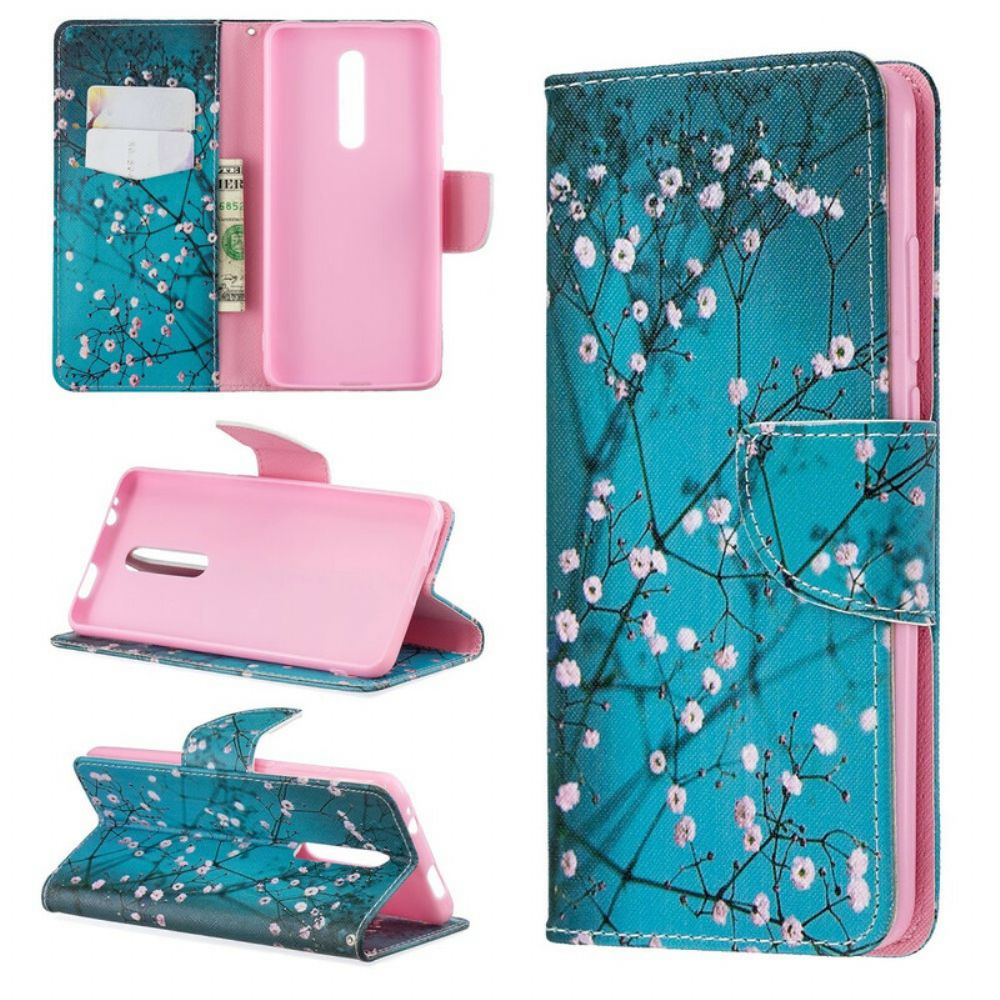Folio-hoesje voor Xiaomi Mi 9T / Mi 9T Pro Bloeiende Boom