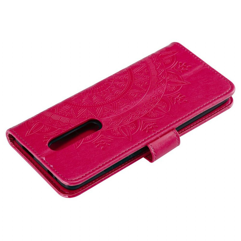 Folio-hoesje voor Xiaomi Mi 9T / Mi 9T Pro Zon Mandala