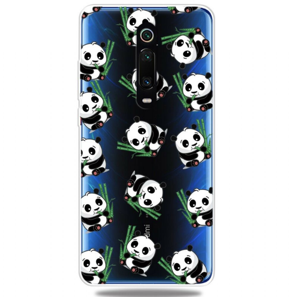Hoesje voor Xiaomi Mi 9T / Mi 9T Pro Kleine Panda's