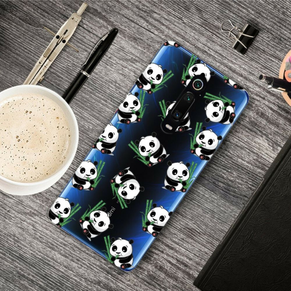 Hoesje voor Xiaomi Mi 9T / Mi 9T Pro Kleine Panda's