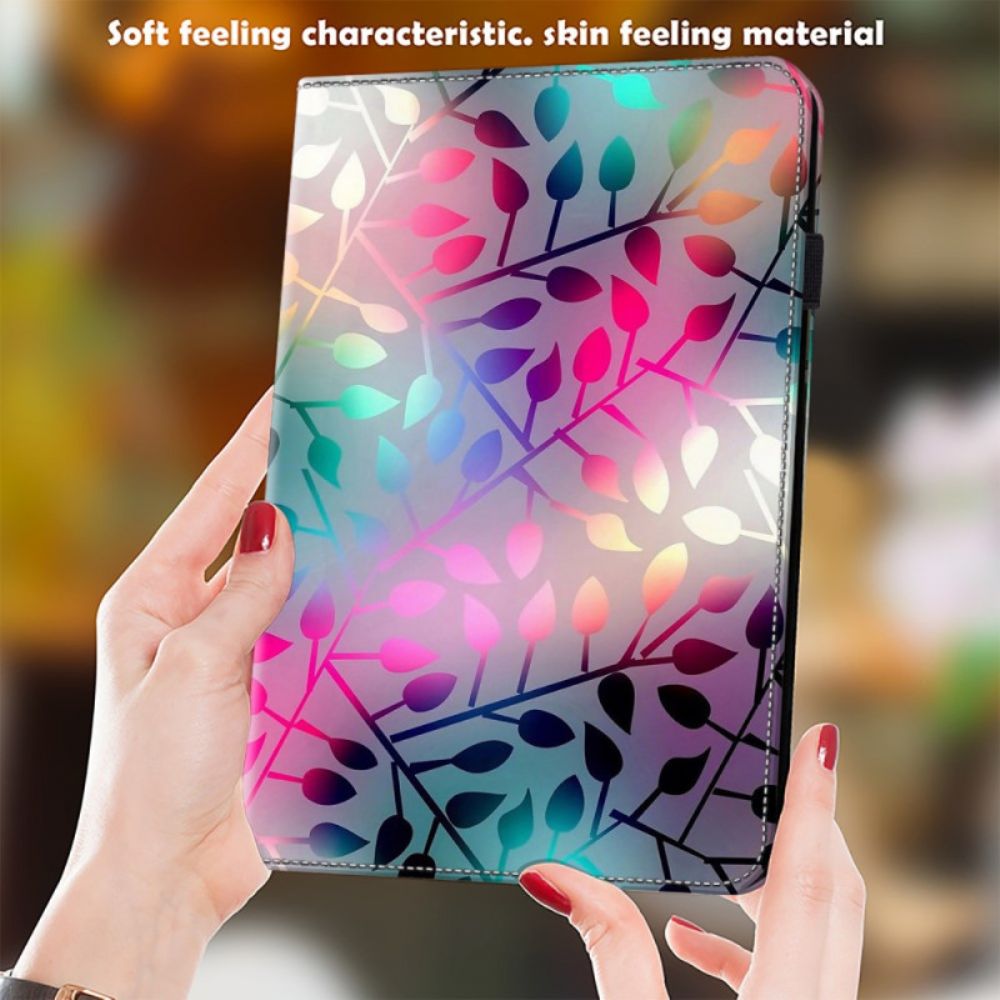 Cover Samsung Galaxy Tab S10 Plus Kleurrijke Bladeren