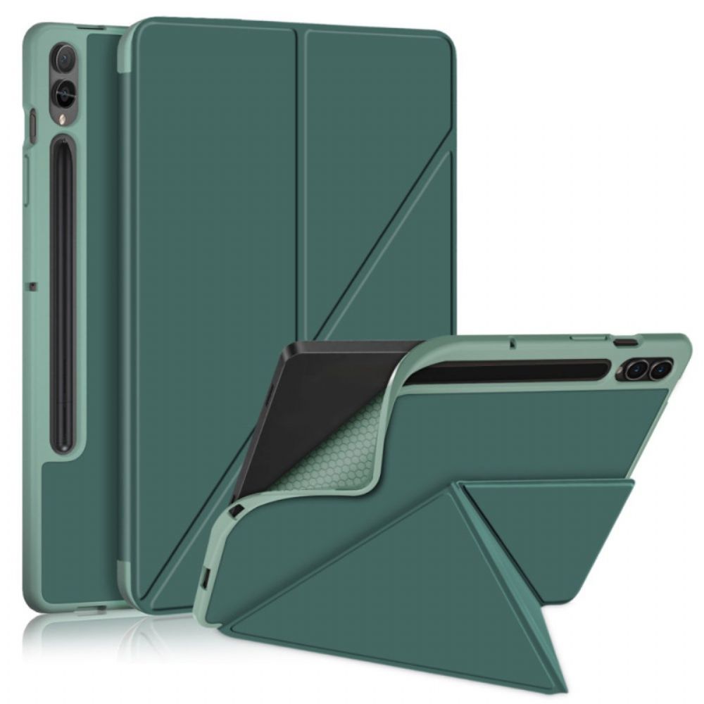 Cover Samsung Galaxy Tab S10 Plus Origami-standaard Bescherming Hoesje