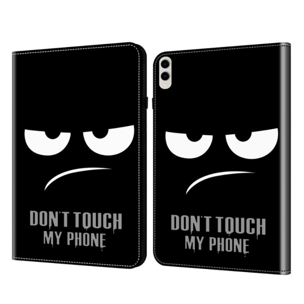 Cover Samsung Galaxy Tab S10 Plus Raak Me Niet Aan