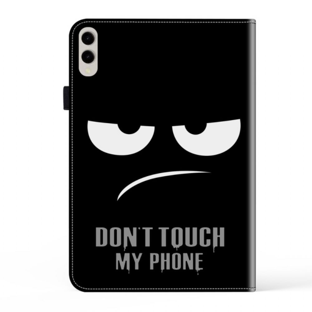 Cover Samsung Galaxy Tab S10 Plus Raak Me Niet Aan