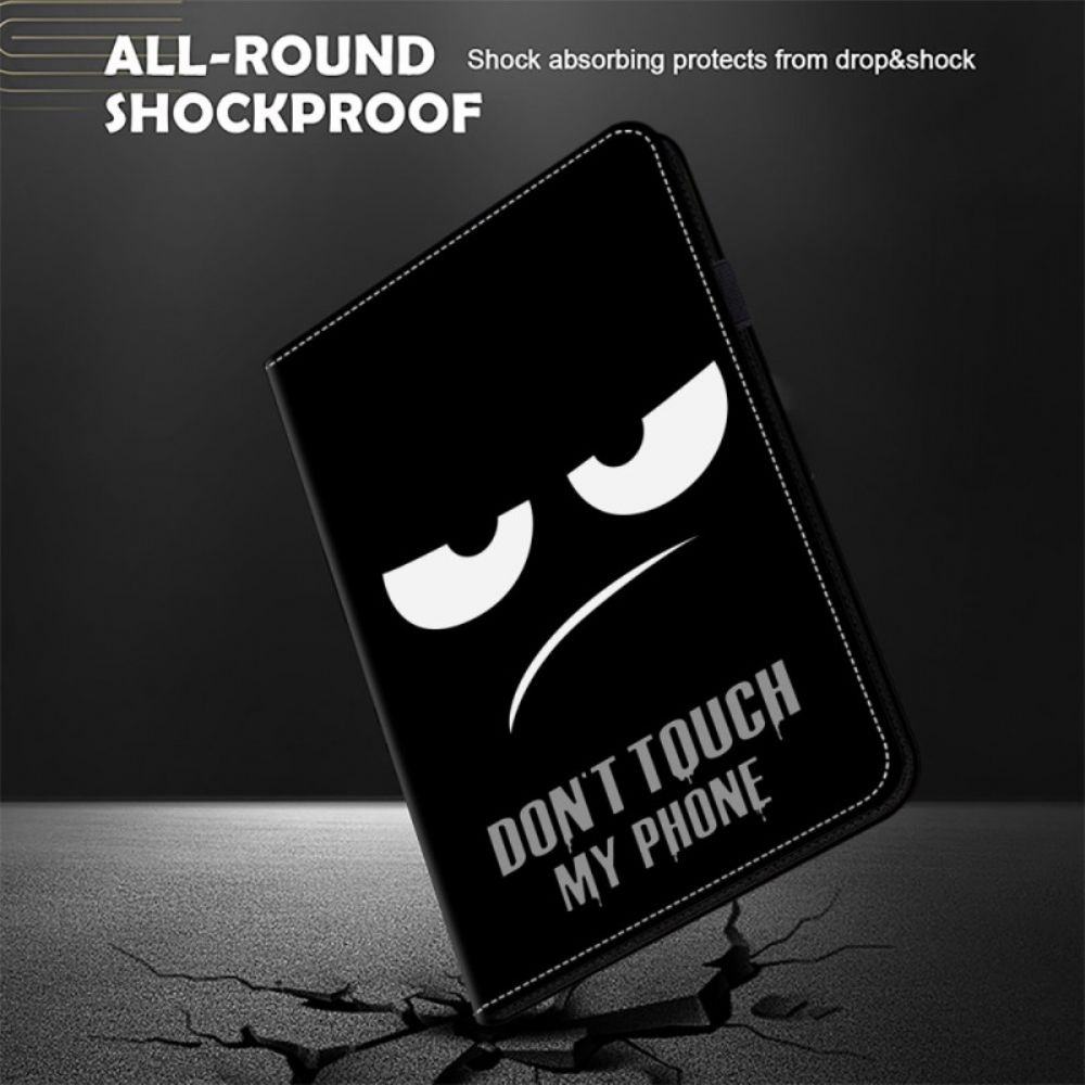 Cover Samsung Galaxy Tab S10 Plus Raak Me Niet Aan