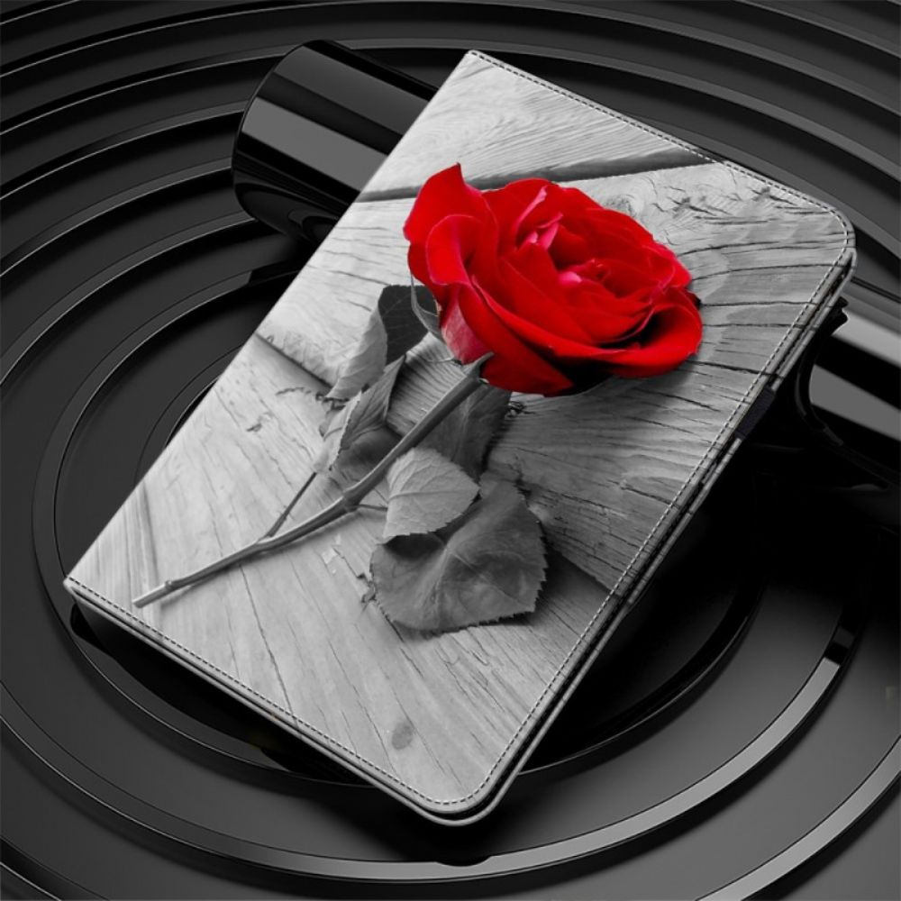 Cover Samsung Galaxy Tab S10 Plus Rozenpatroon Bescherming Hoesje