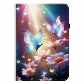 Cover Samsung Galaxy Tab S10 Plus Vlinders Bescherming Hoesje