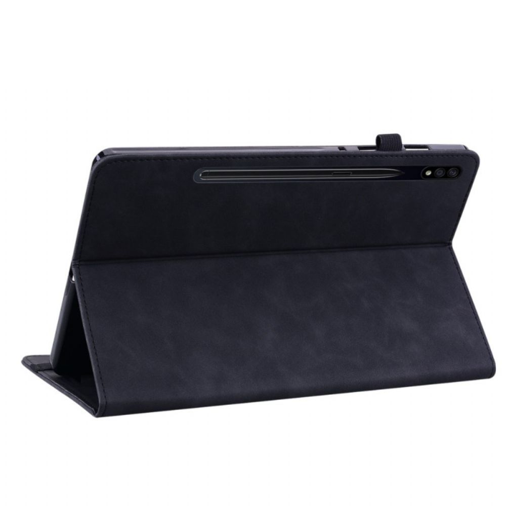 Cover Voor Samsung Galaxy Tab S10 Plus Etui Met Rits