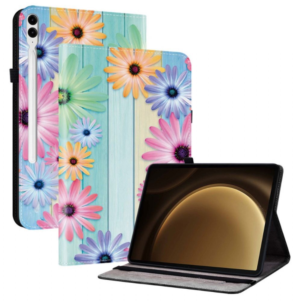 Hoesje Case Samsung Galaxy Tab S10 Plus Telefoonhoesje Zonnebloemen