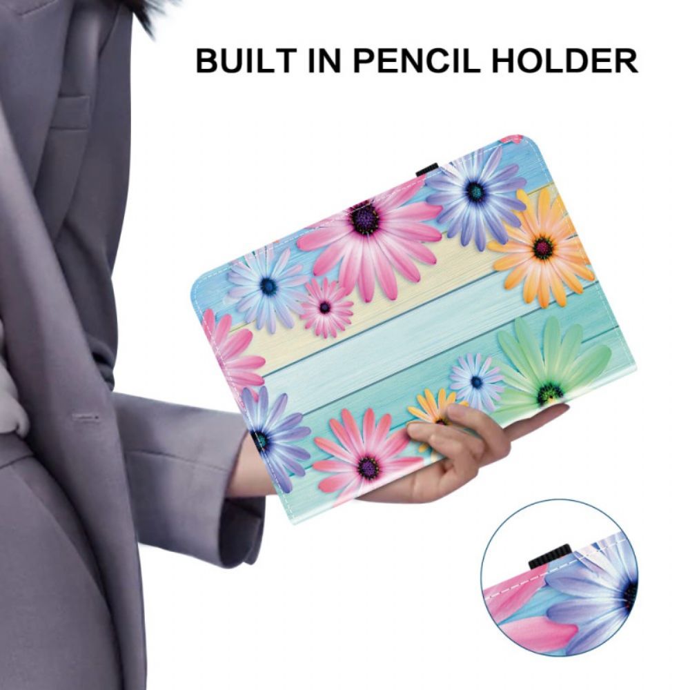 Hoesje Case Samsung Galaxy Tab S10 Plus Telefoonhoesje Zonnebloemen
