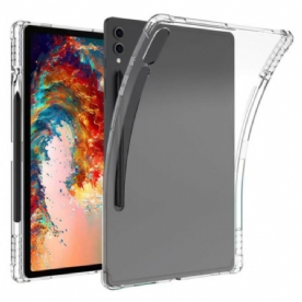Hoesje Samsung Galaxy Tab S10 Plus Verstevigd Transparant Met Stylushouder