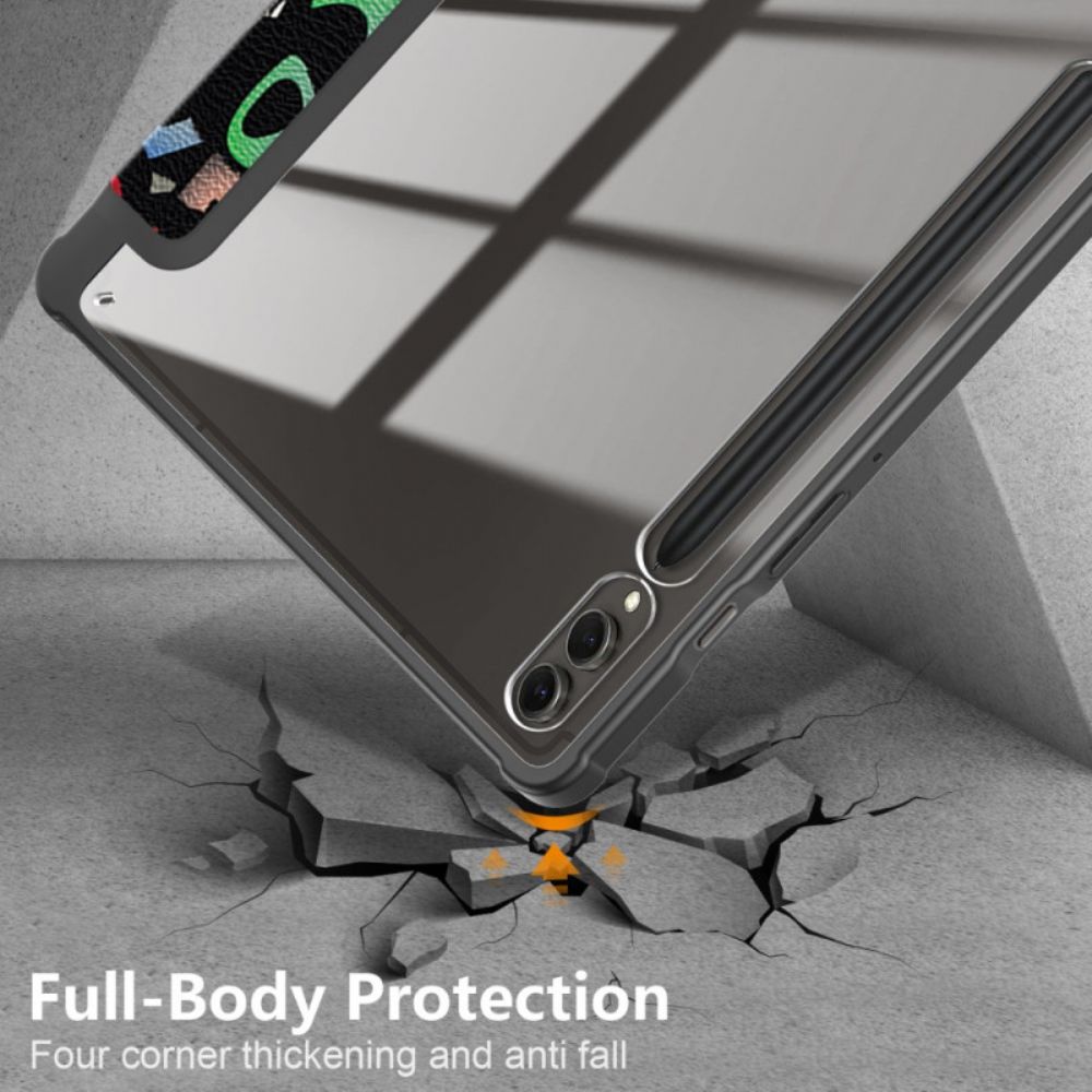 Samsung Galaxy Tab S10 Plus Transparante Achterkant Graffiti