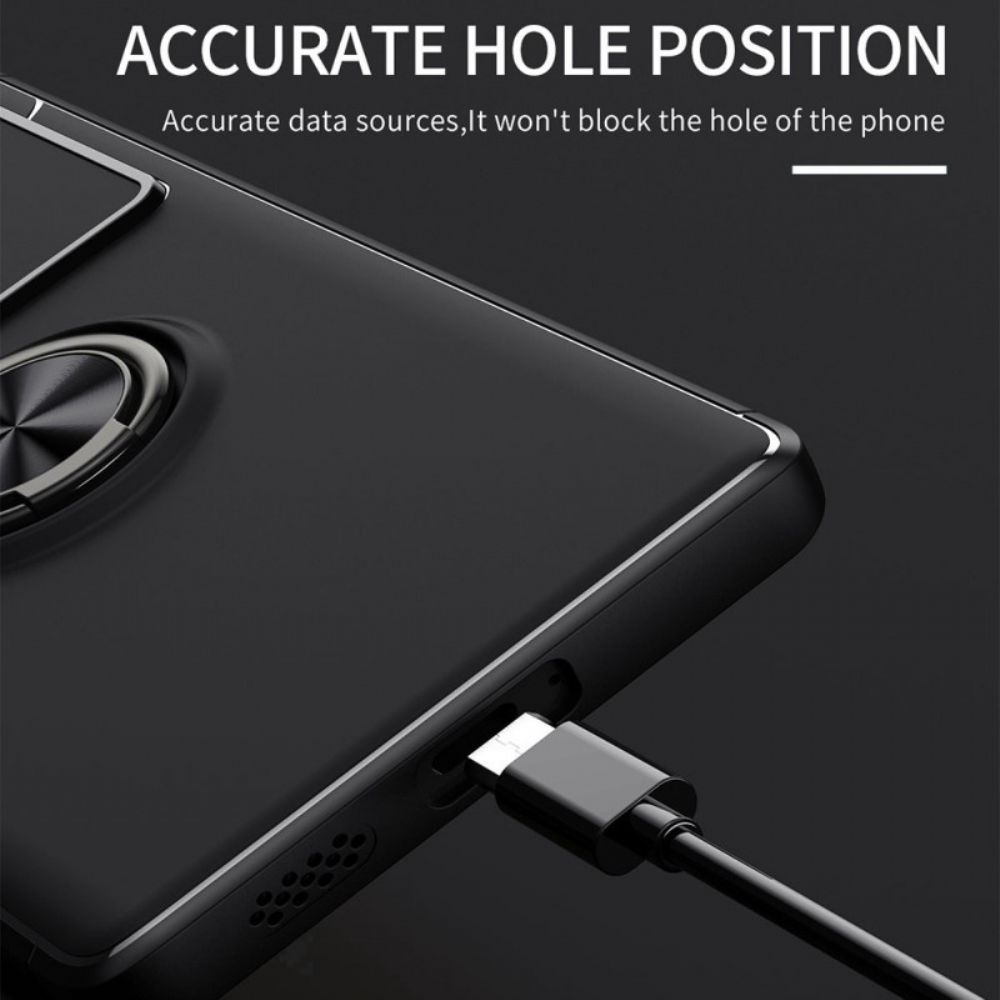 Hoesje voor Vivo X80 Pro Draaiende Ring