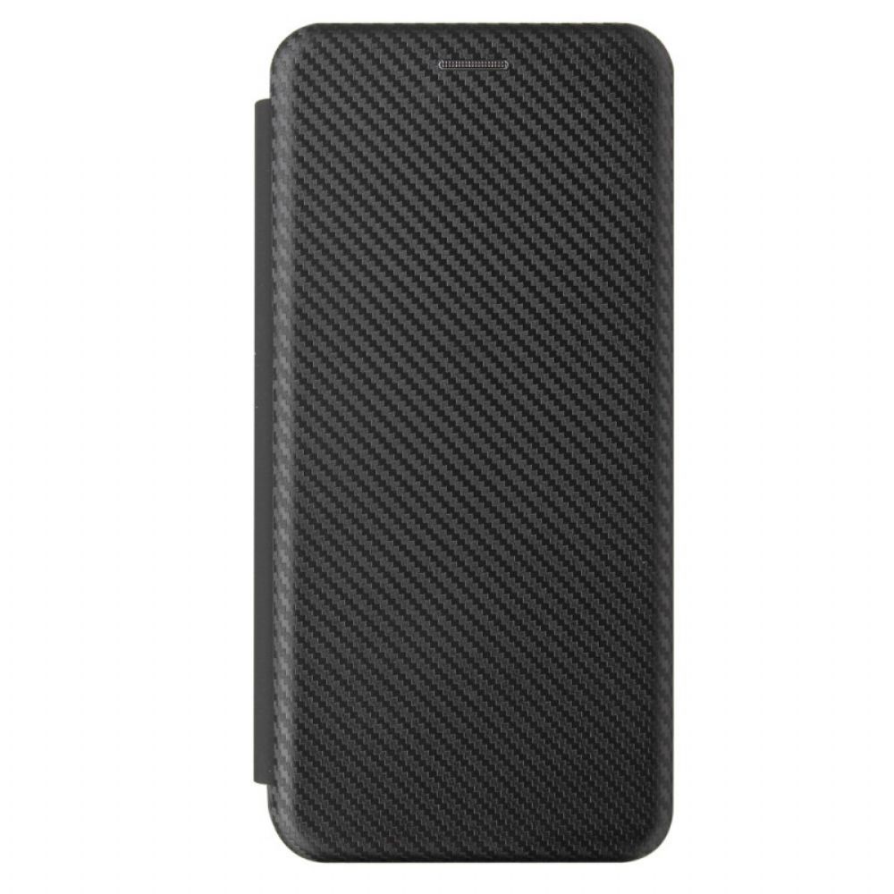 Bescherming Hoesje voor Samsung Galaxy A03s Folio-hoesje Koolstofvezel
