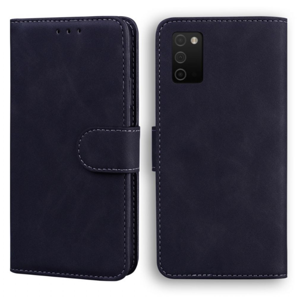 Folio-hoesje voor Samsung Galaxy A03s Vintage Couture Leerstijl