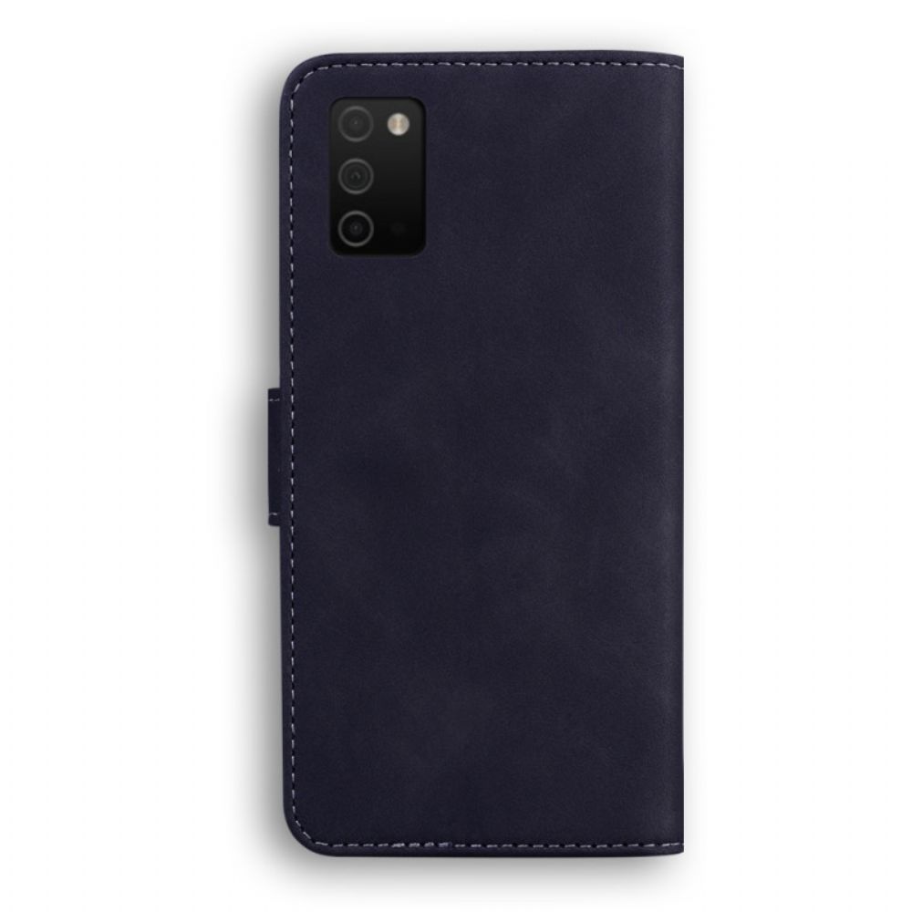 Folio-hoesje voor Samsung Galaxy A03s Vintage Couture Leerstijl