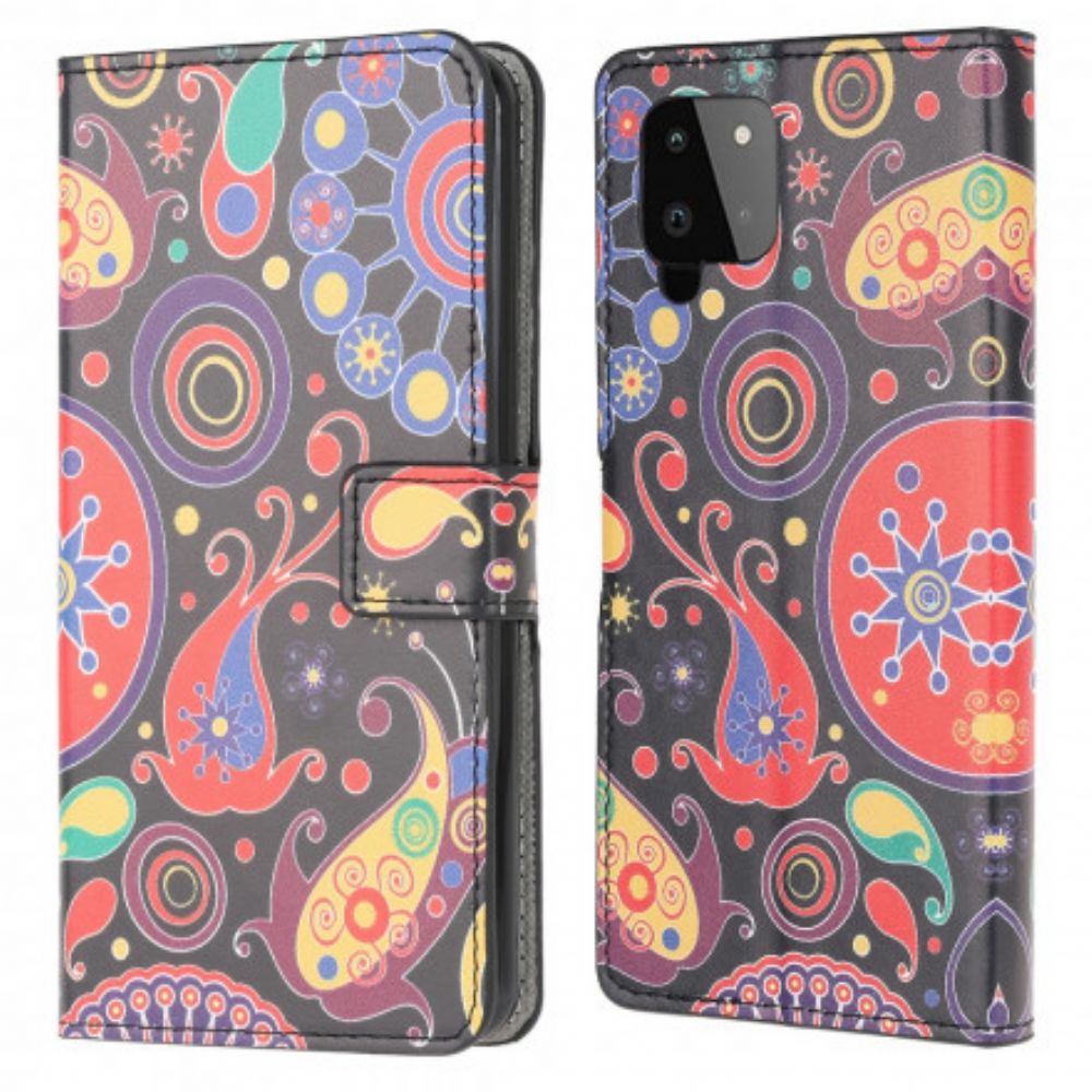 Folio-hoesje voor Samsung Galaxy A22 4G Galaxy-ontwerp