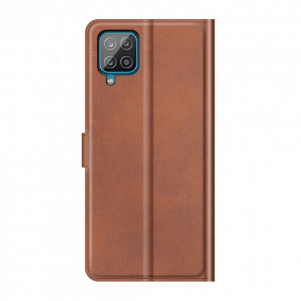 Folio-hoesje voor Samsung Galaxy A22 4G Slim Kunstleer