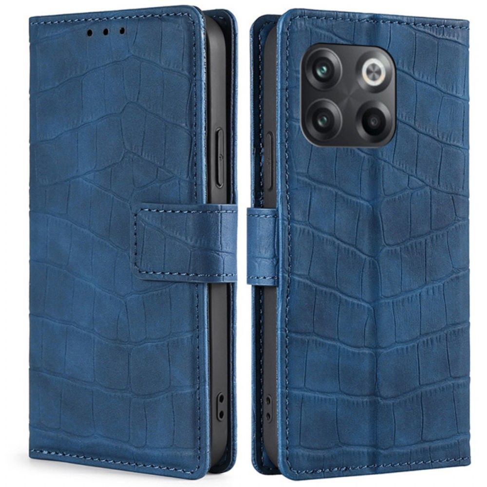 Folio-hoesje voor OnePlus 10T 5G Krokodil