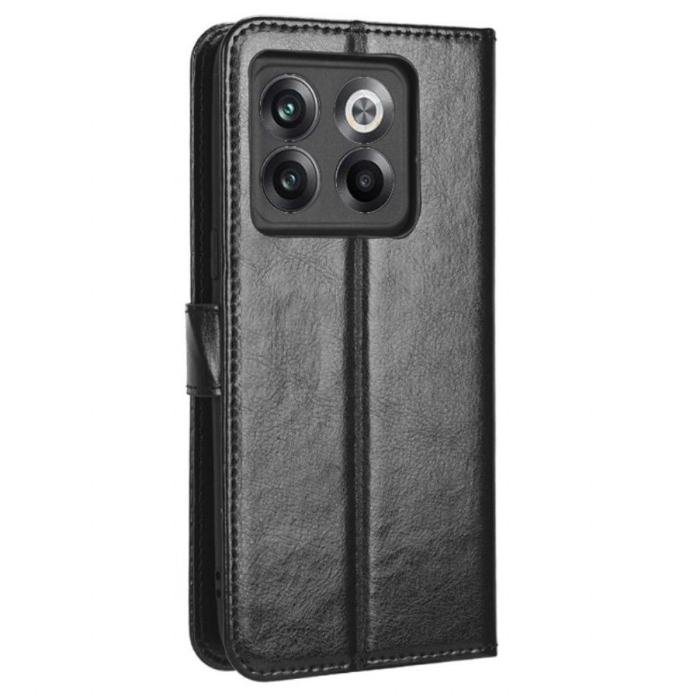 Folio-hoesje voor OnePlus 10T 5G Met Ketting Flashy Kunstleer Met Riem