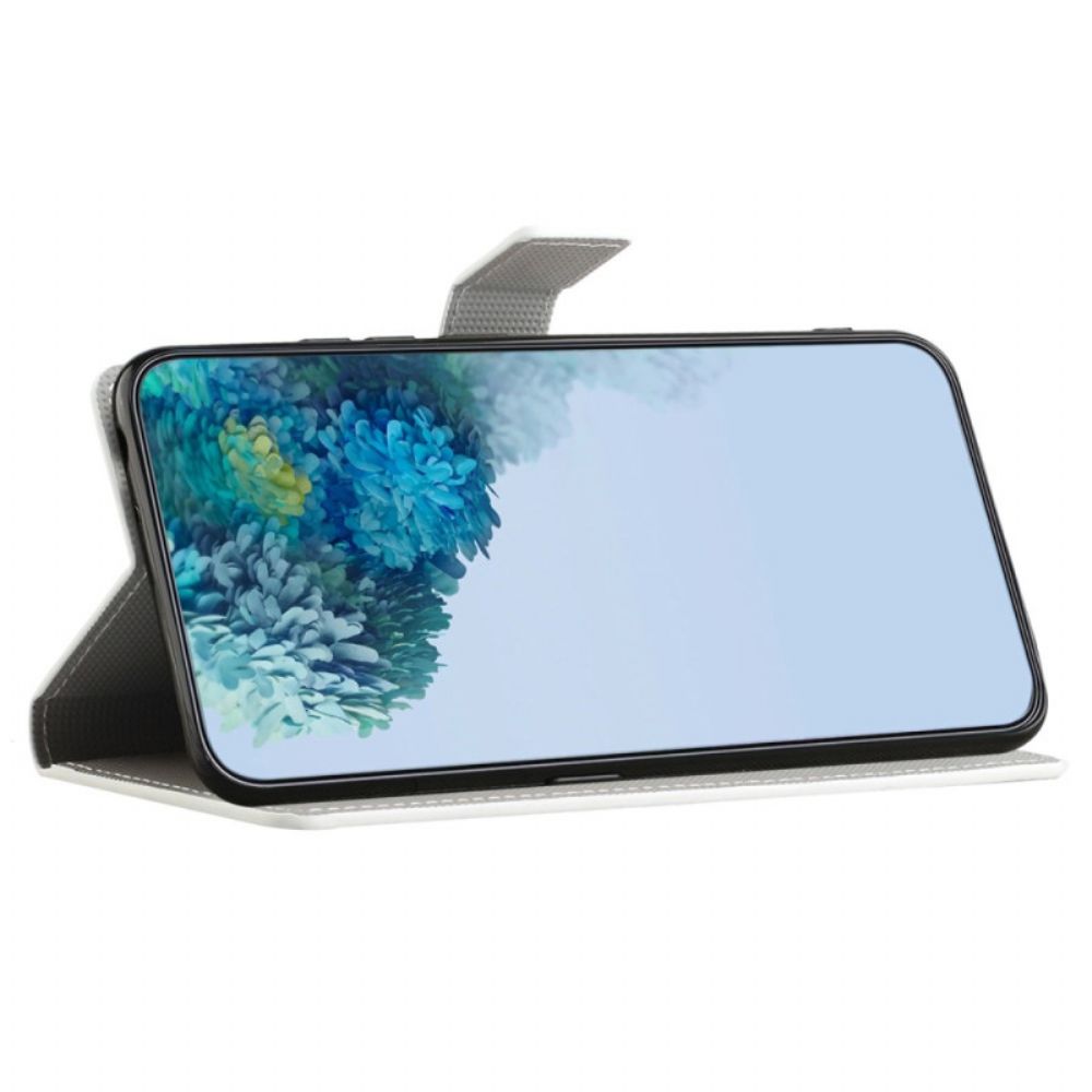 Folio-hoesje voor OnePlus 10T 5G Slapende Uil