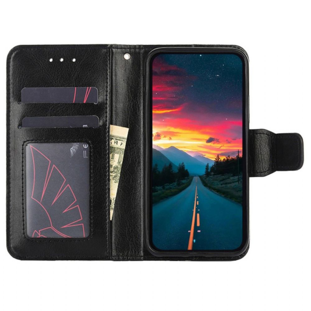 Leren Hoesje voor OnePlus 10T 5G Vintage Elegantie