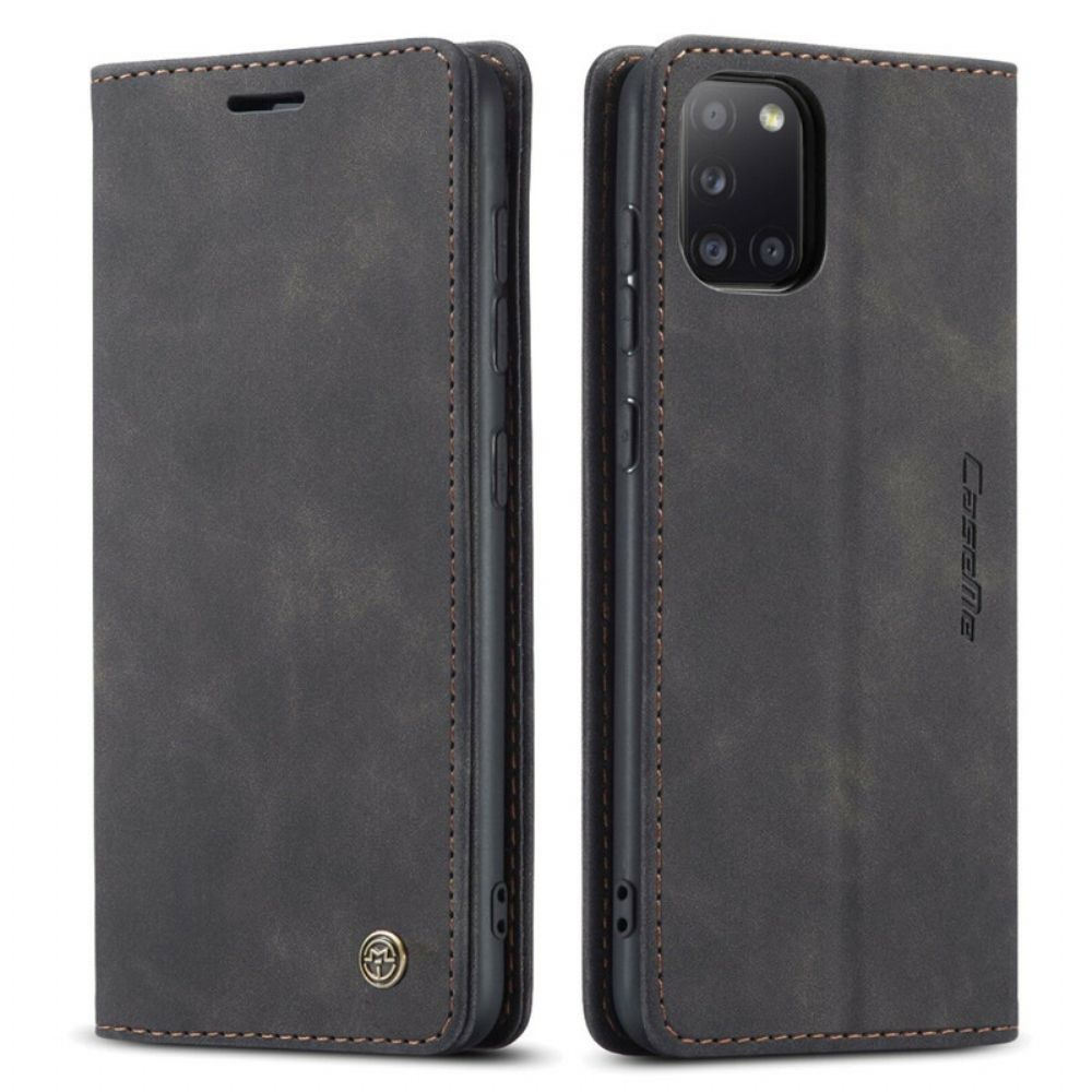 Bescherming Hoesje voor Samsung Galaxy A31 Folio-hoesje Caseme Kunstleer