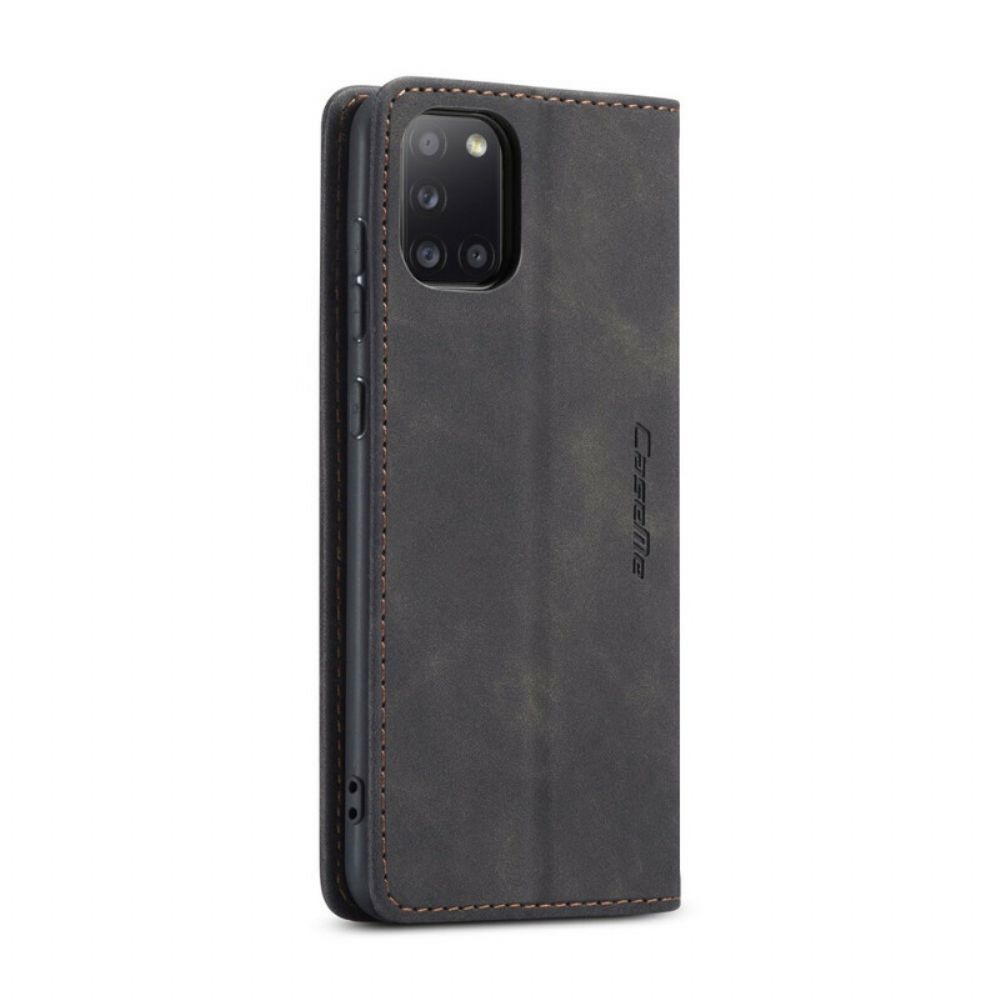 Bescherming Hoesje voor Samsung Galaxy A31 Folio-hoesje Caseme Kunstleer