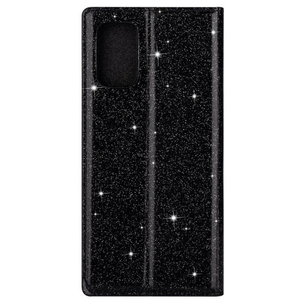 Bescherming Hoesje voor Samsung Galaxy A31 Folio-hoesje Paillettenstijl