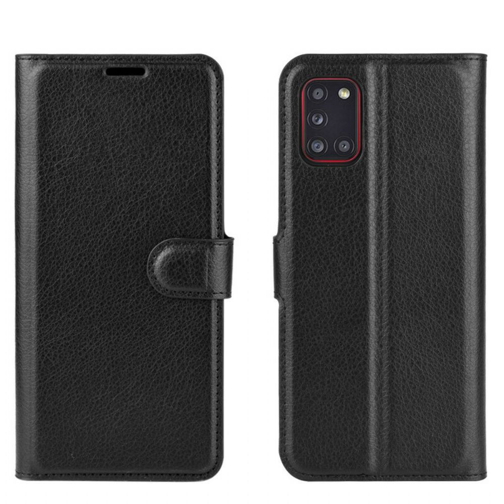 Folio-hoesje voor Samsung Galaxy A31 Klassiek