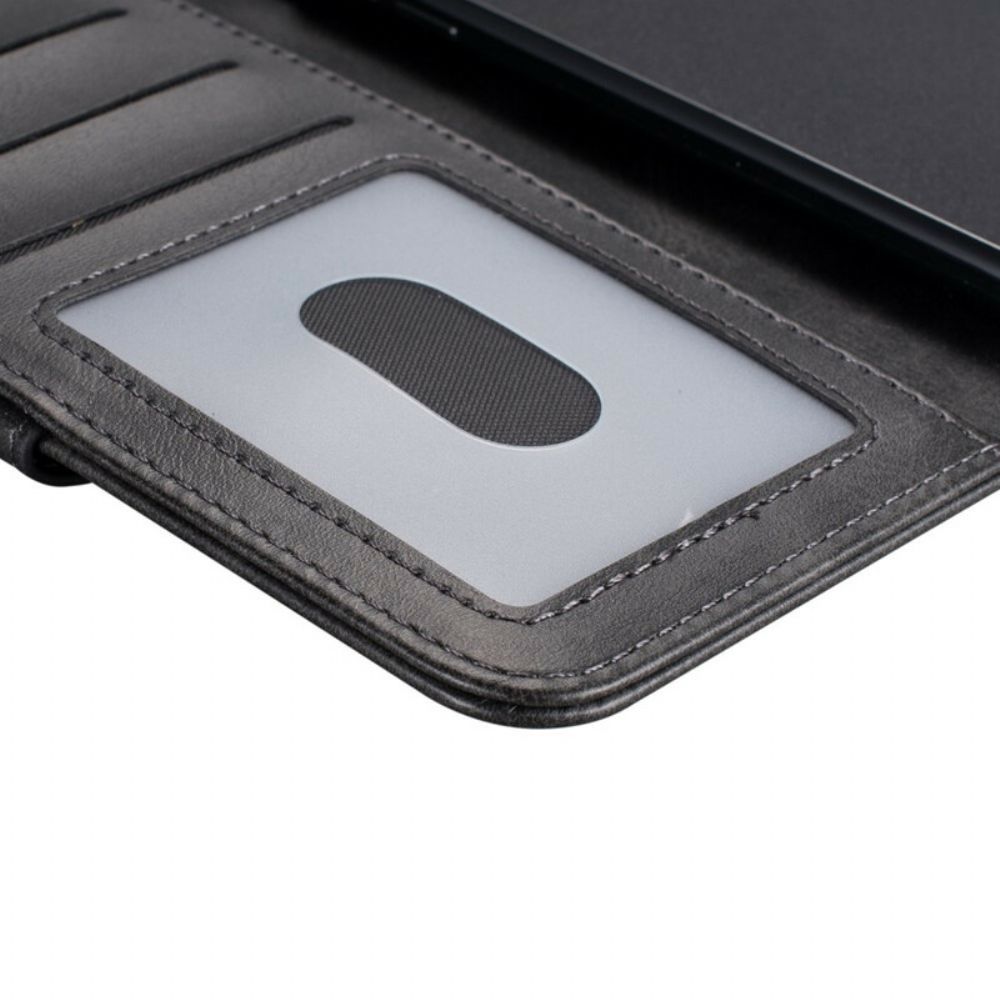 Leren Hoesje voor Samsung Galaxy A31 Portemonnee Met Koord