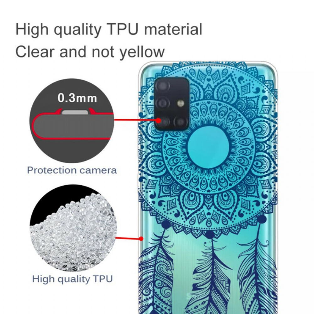Telefoonhoesje voor Samsung Galaxy A31 Unieke Bloemenmandala