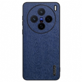 Case Hoesje Vivo X200 Telefoonhoesje Houtnerf-effect
