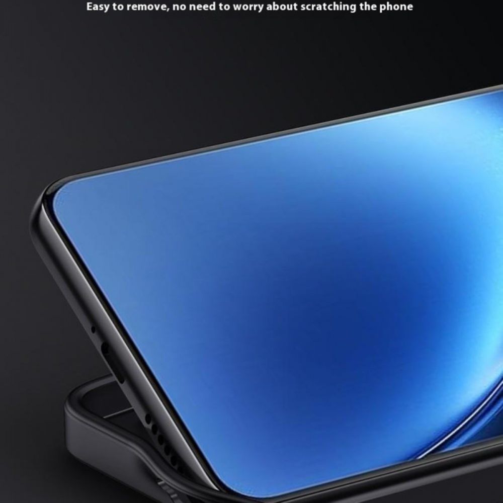 Case Hoesje Vivo X200 Telefoonhoesje Houtnerf-effect