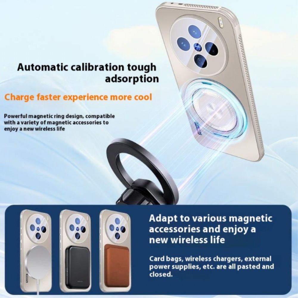 Cover Hoesje Vivo X200 Telefoonhoesje Magsafe-ringhouder