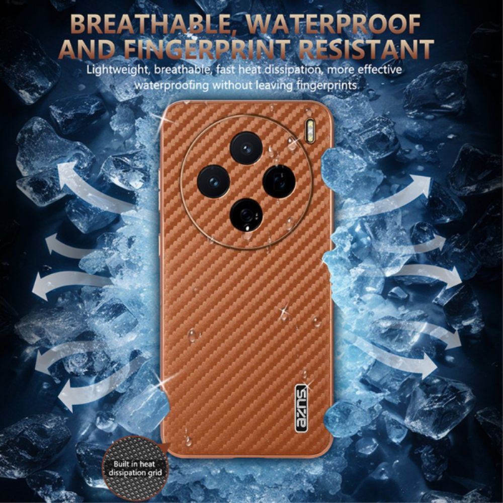 Hoesje Vivo X200 Azns Koolstofvezel