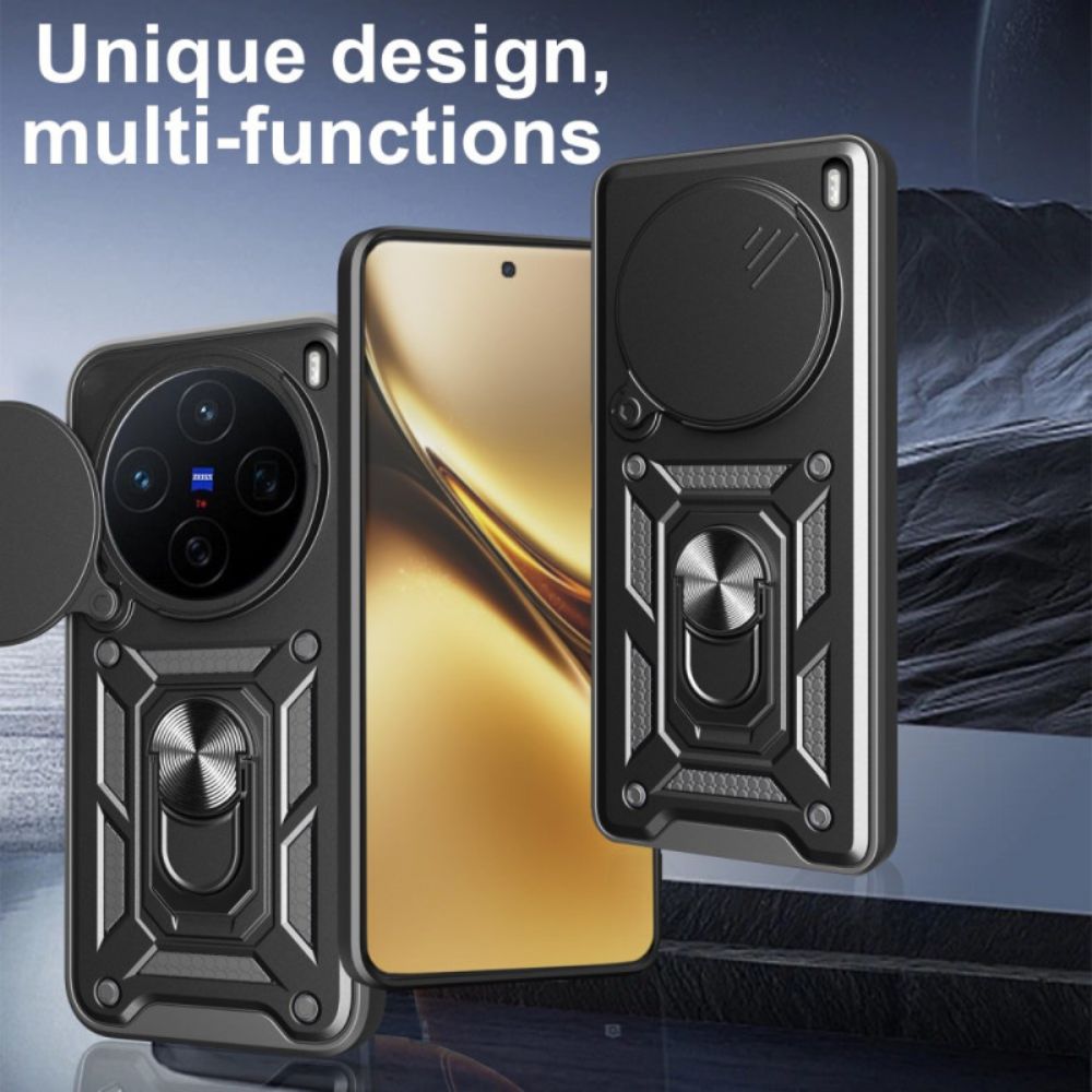 Hoesje Voor Vivo X200 Schuifbare Cameracover En Standaard