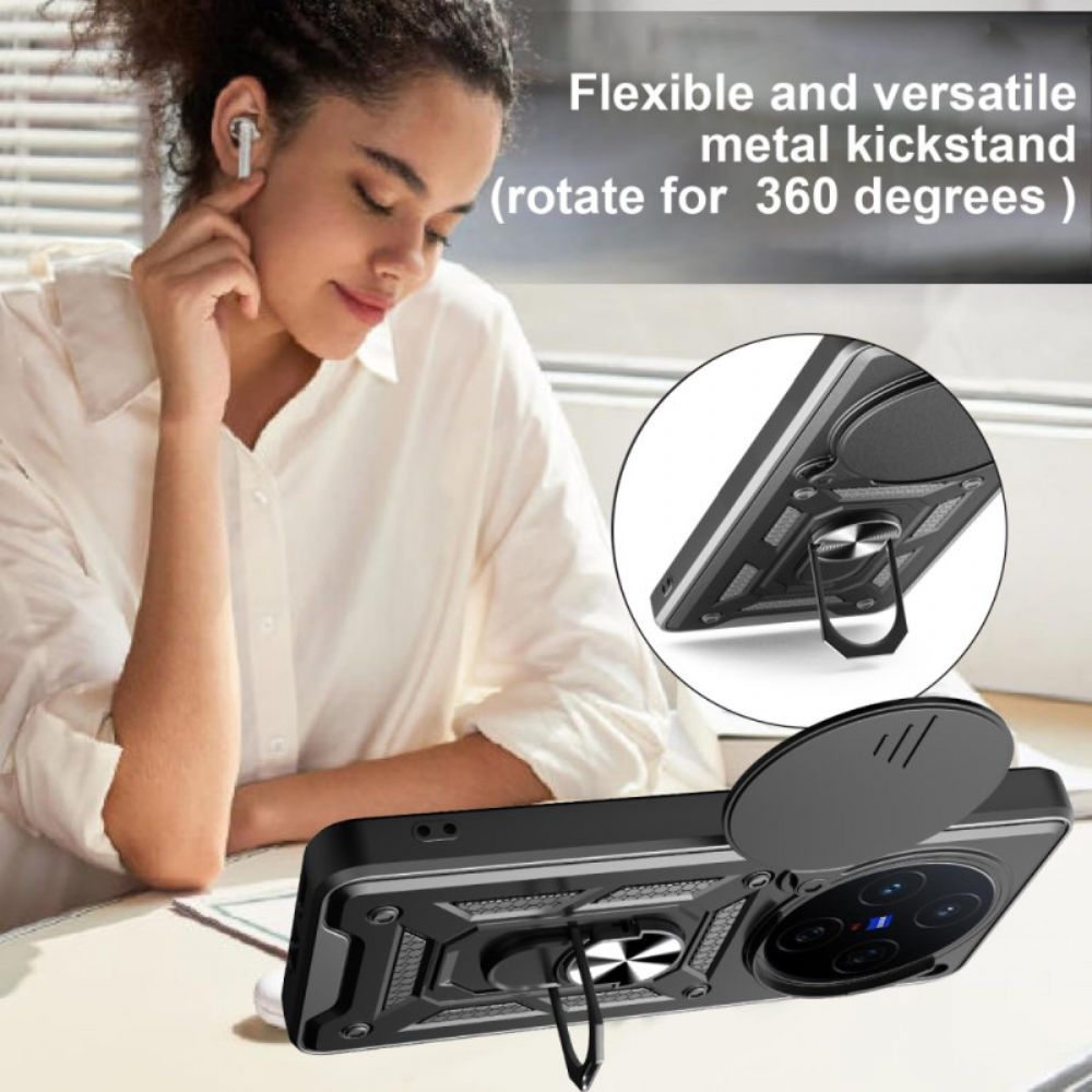 Hoesje Voor Vivo X200 Schuifbare Cameracover En Standaard