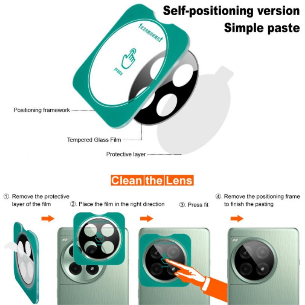 Lensprotector Van Gehard Glas Voor Vivo X200 Met Automatisch Positioneringsframe