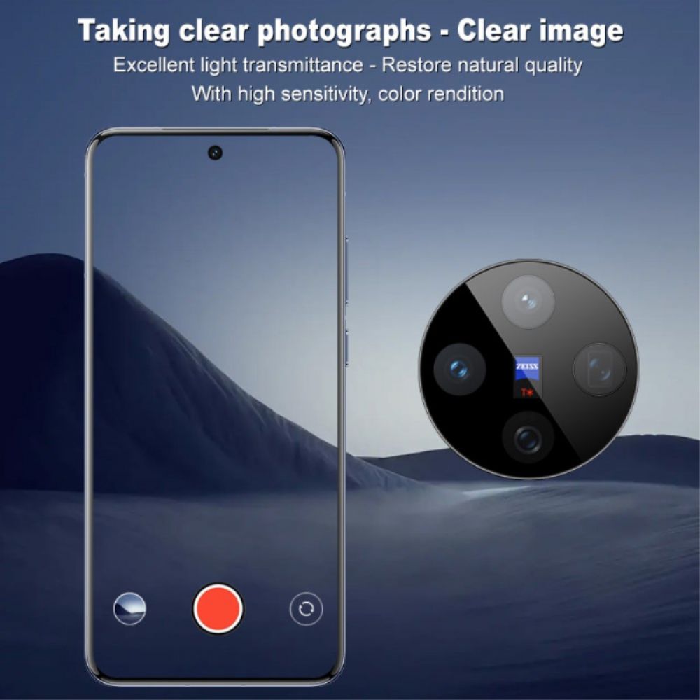 Lensprotector Van Gehard Glas Voor Vivo X200 Met Automatisch Positioneringsframe