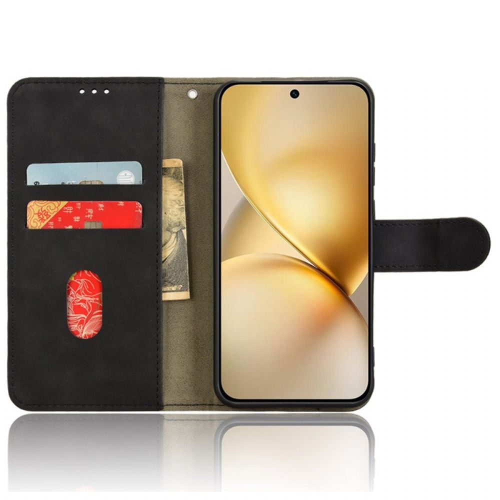 Leren Hoesje Voor Vivo X200 Suède-effect