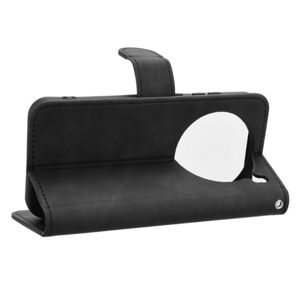 Leren Hoesje Voor Vivo X200 Suède-effect