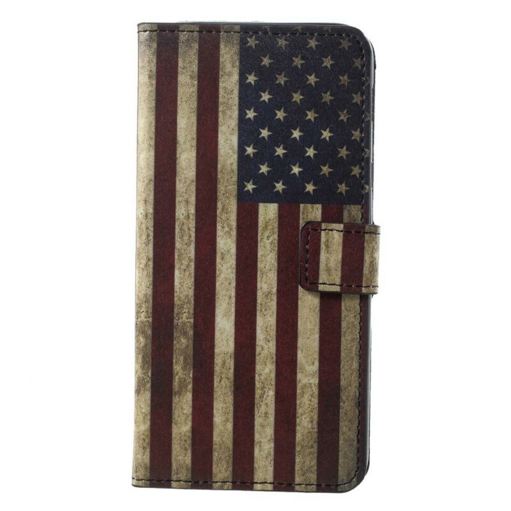 Folio-hoesje voor Samsung Galaxy A6 Vlag Van De Vs