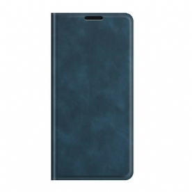Bescherming Hoesje voor Oppo Find X3 Pro Folio-hoesje Zacht Leereffect