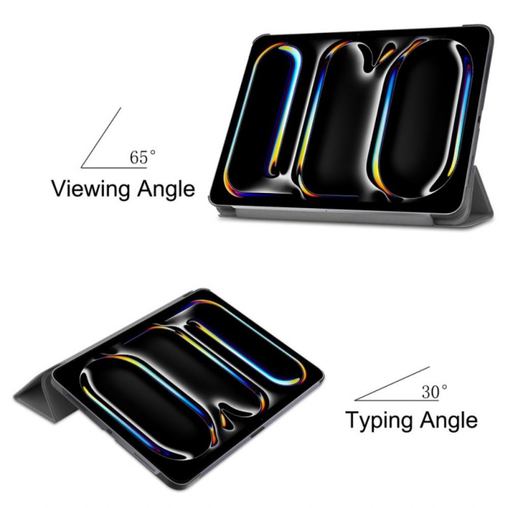 iPad Pro 13 (2024) Drievoudig Gevouwen