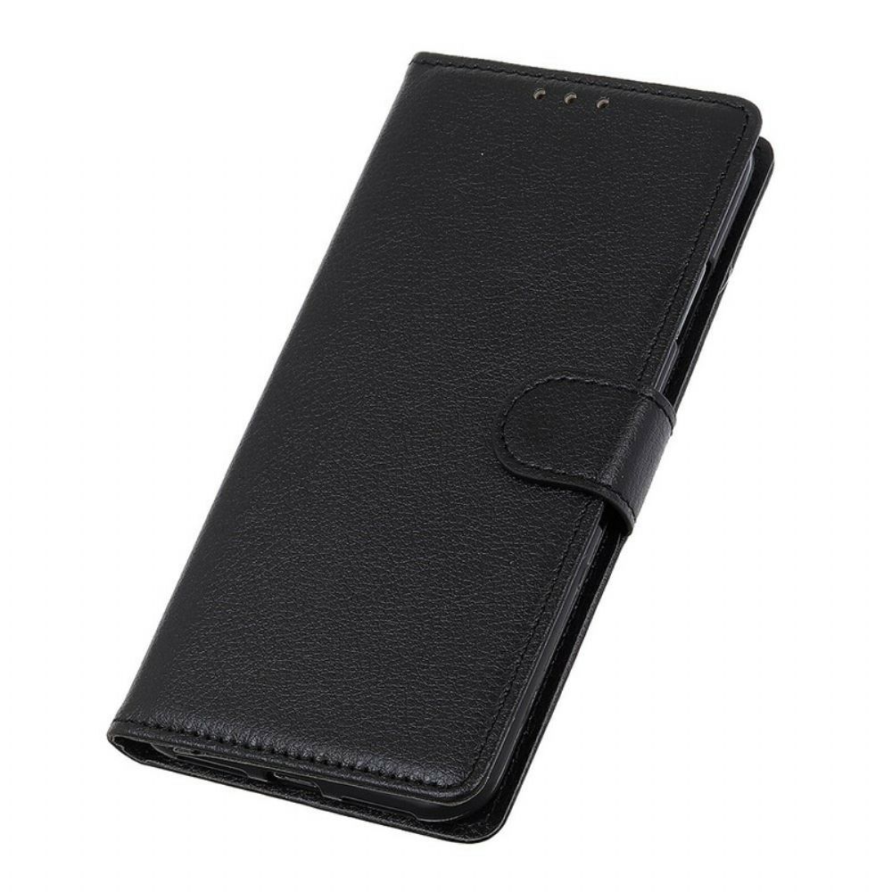 Folio-hoesje voor Huawei P Smart 2021 Lychee-textuur