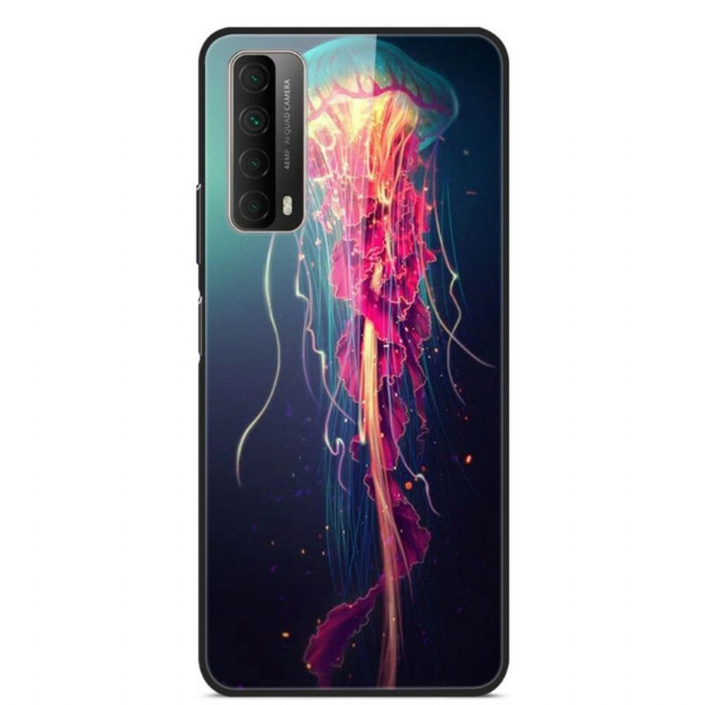 Hoesje voor Huawei P Smart 2021 Octopus Van Gehard Glas