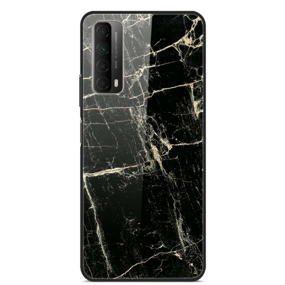 Hoesje voor Huawei P Smart 2021 Supreme Marmer Gehard Glas