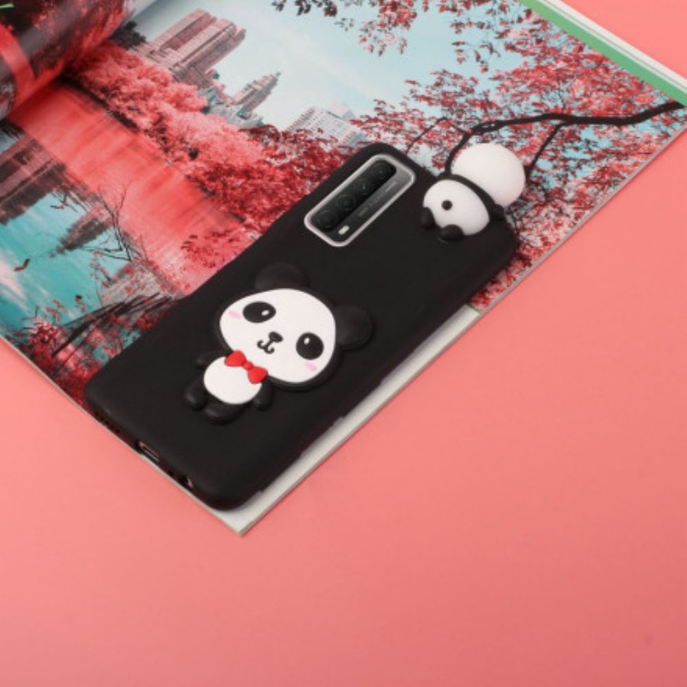 Hoesje voor Huawei P Smart 2021 Waarom Niet Panda 3d?
