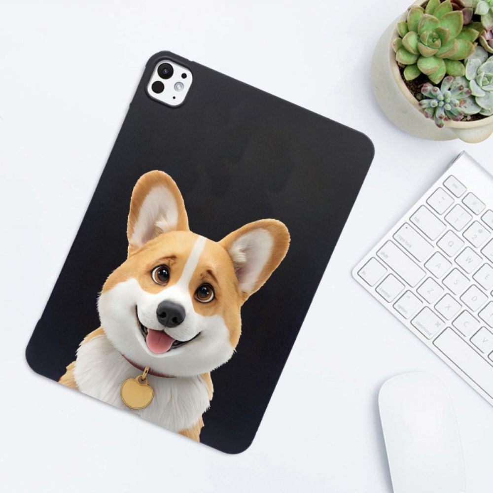 Case Hoesje iPad Pro 13 (2025) Telefoonhoesje Corgi